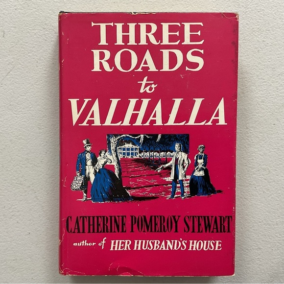 The Roads to Valhalla by Catherine Pomeroy Stewart Vintage Hardcover Book - Picture 1 of 6